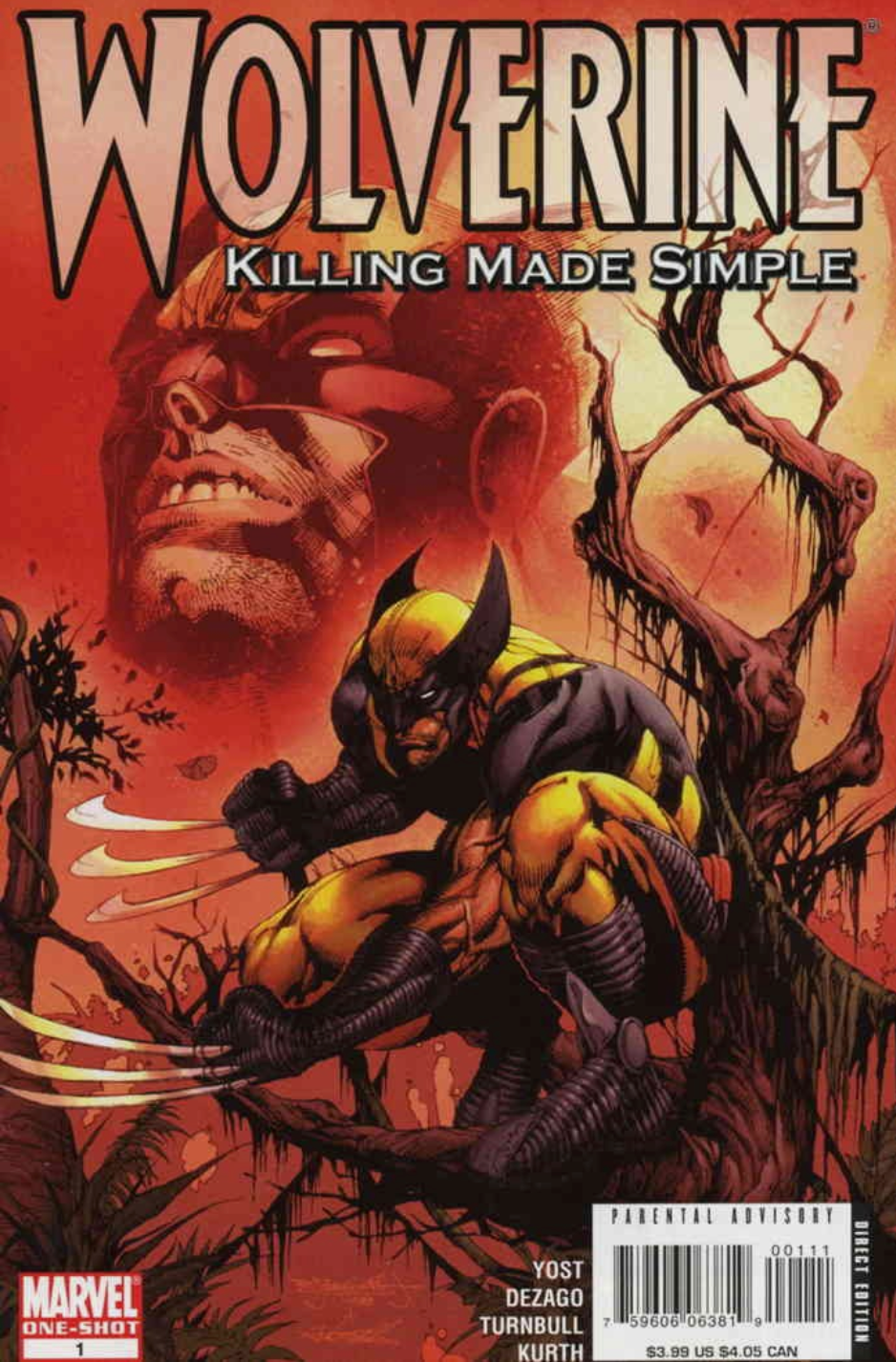 WOLVERINE KILLING MADE SIMPLE #1 ONE SHOT 2008