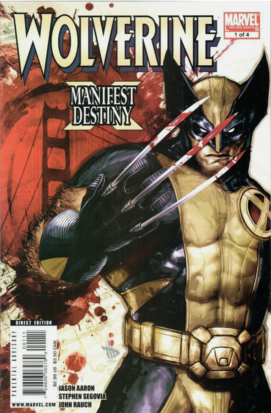 WOLVERINE MANIFEST DESTINY #1 2008