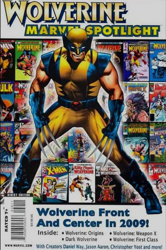 WOLVERINE MARBEL SPOTLIGHT 2009 Wolverine MARVEL COMCS