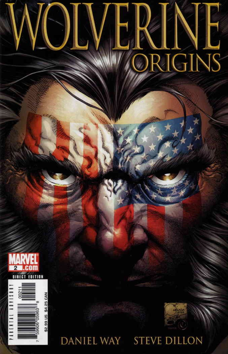 WOLVERINE ORIGINS #2 QUESADA COVER 2006