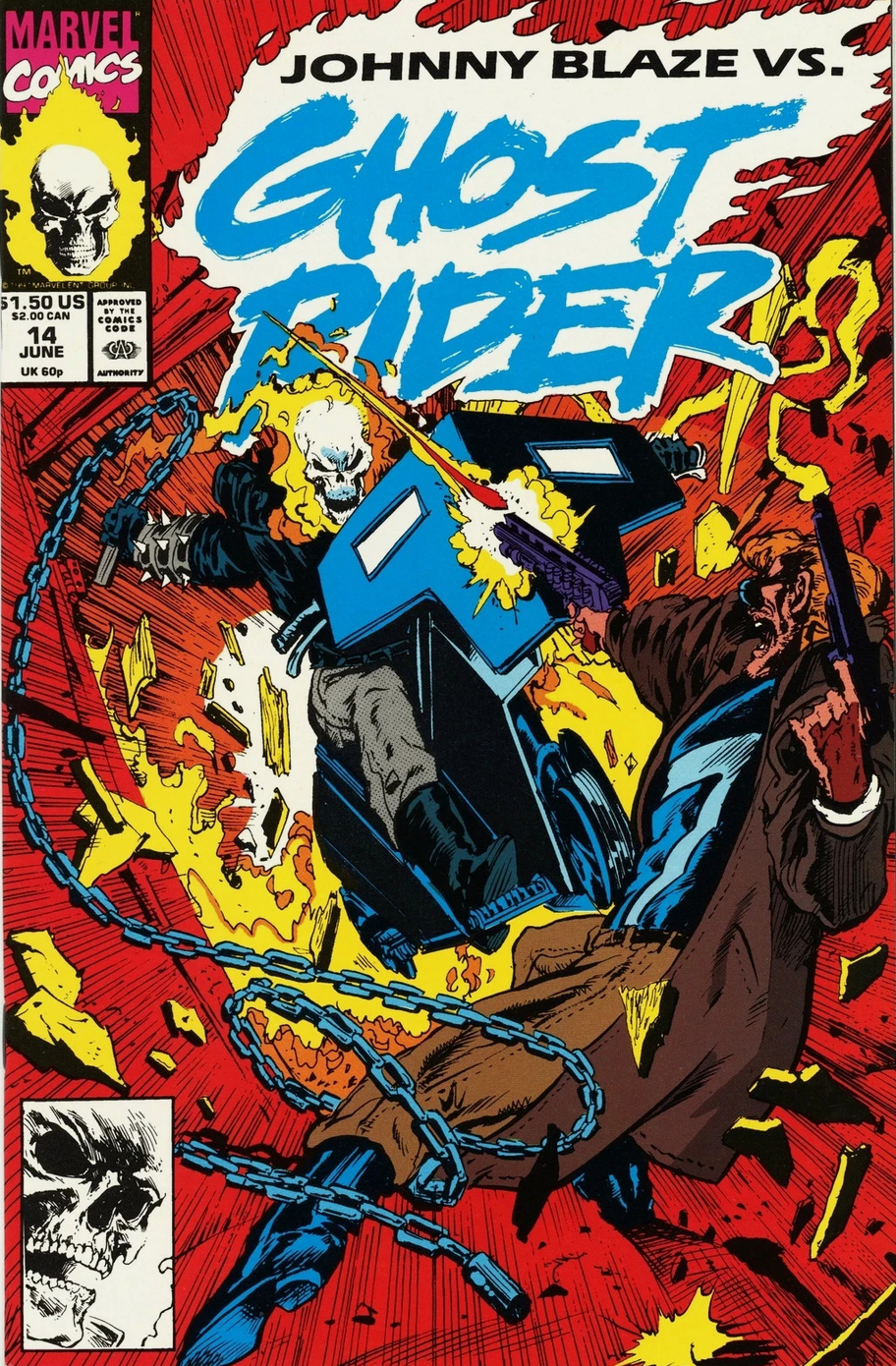 GHOST RIDER #14 1990