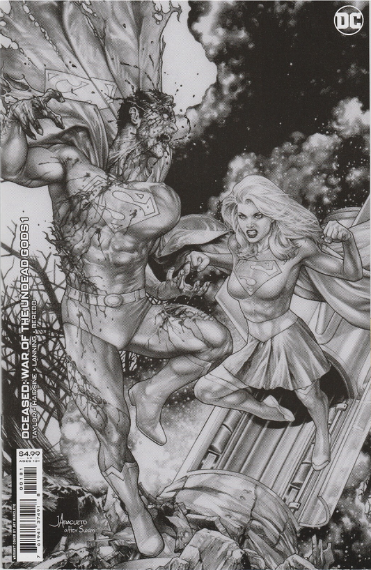DCEASED WAR OF THE UNDEAD GODS #1 (OF 8) JAY ANACLETO VARIANT 2022 DCeased DC COMICS