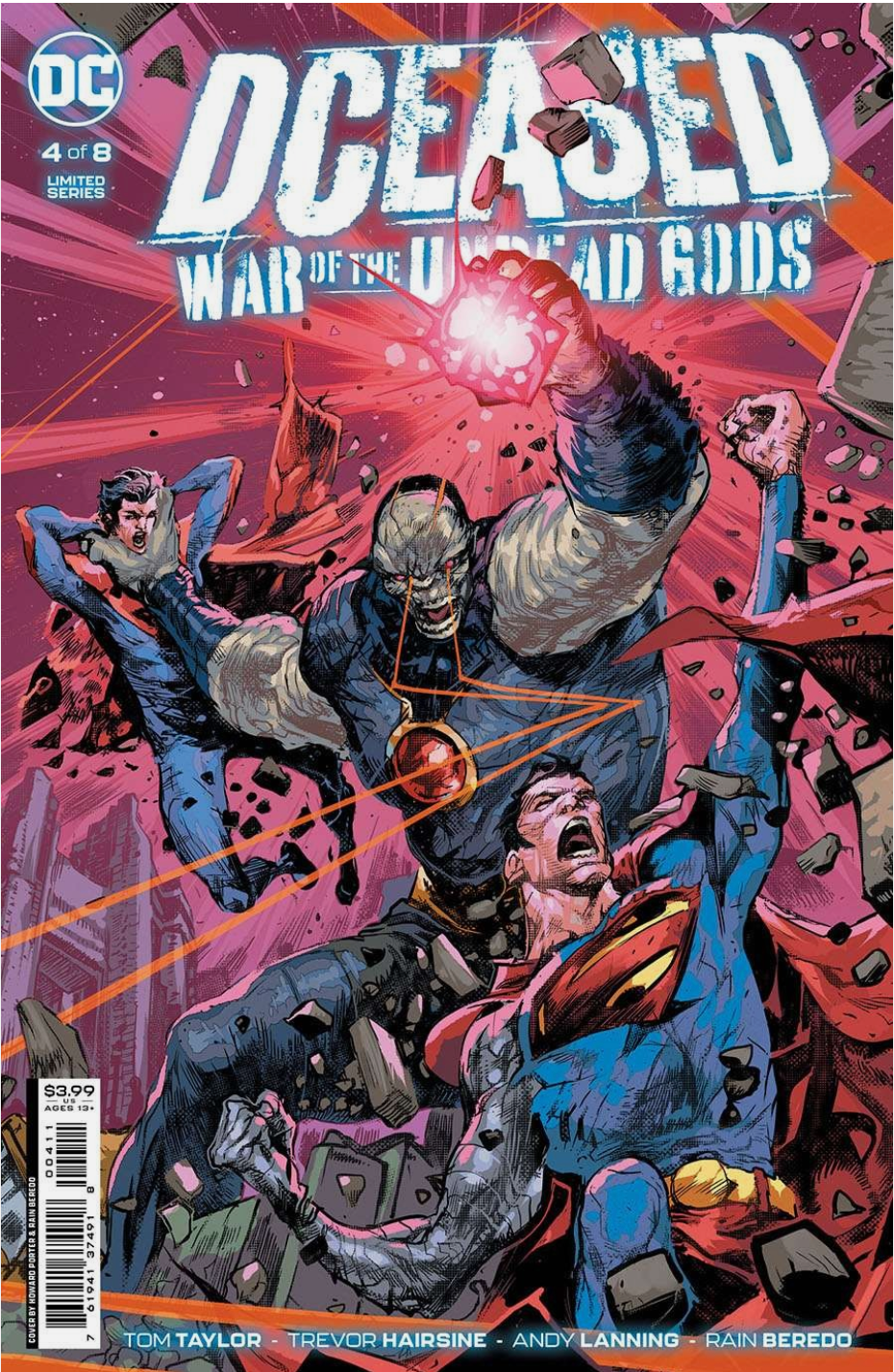 DCEASED WAR OF THE UNDEAD GODS #4 (OF 8) CVR A HOWARD PORTER 2022