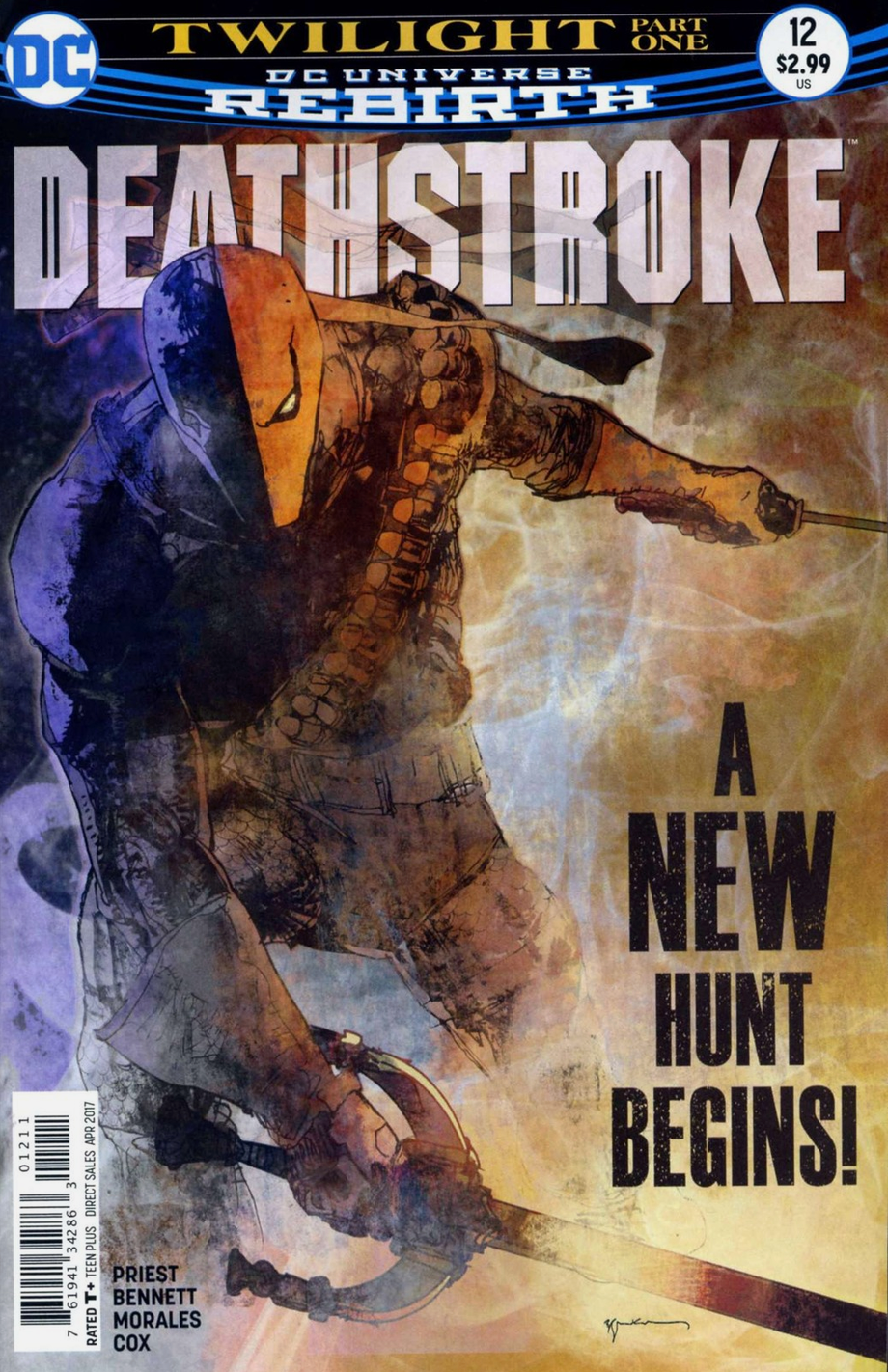 DEATHSTROKE #12 SIENKIEWICZ REBIRTH 2017