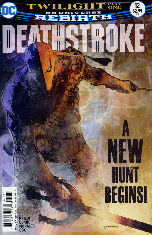 DEATHSTROKE #12 SIENKIEWICZ REBIRTH 2017 Deathstroke DC COMICS