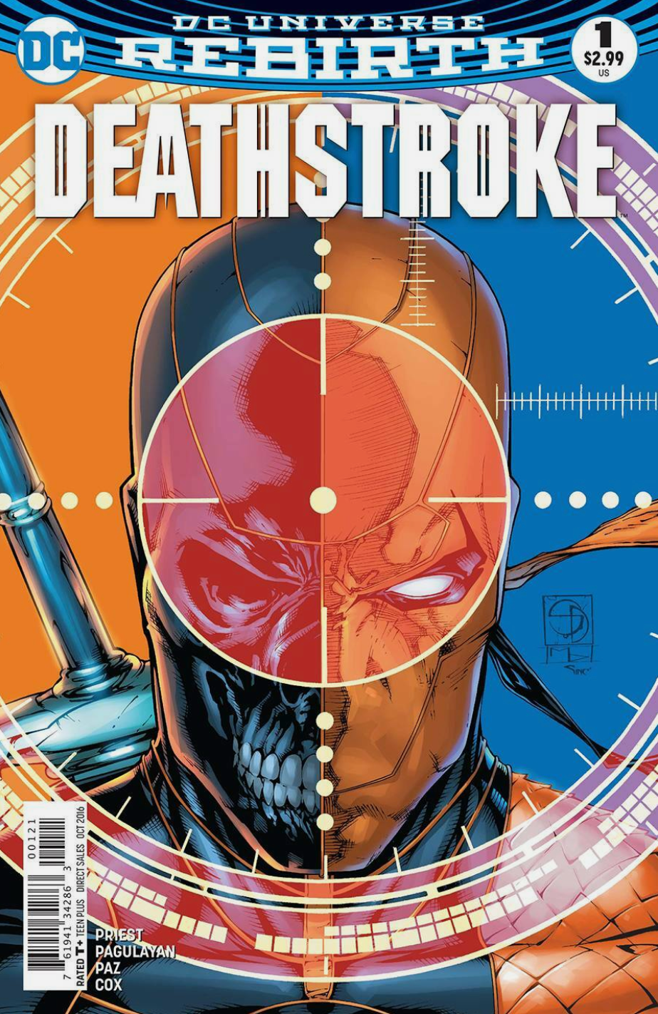 DEATHSTROKE #1 DAVIS VARIANT REBIRTH 2016