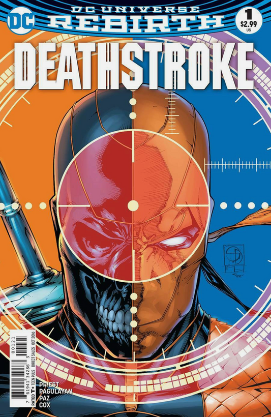 DEATHSTROKE #1 DAVIS VARIANT REBIRTH 2016 Deathstroke DC COMICS