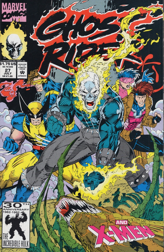 GHOST RIDER #27 1992 Ghost Rider MARVEL COMCS