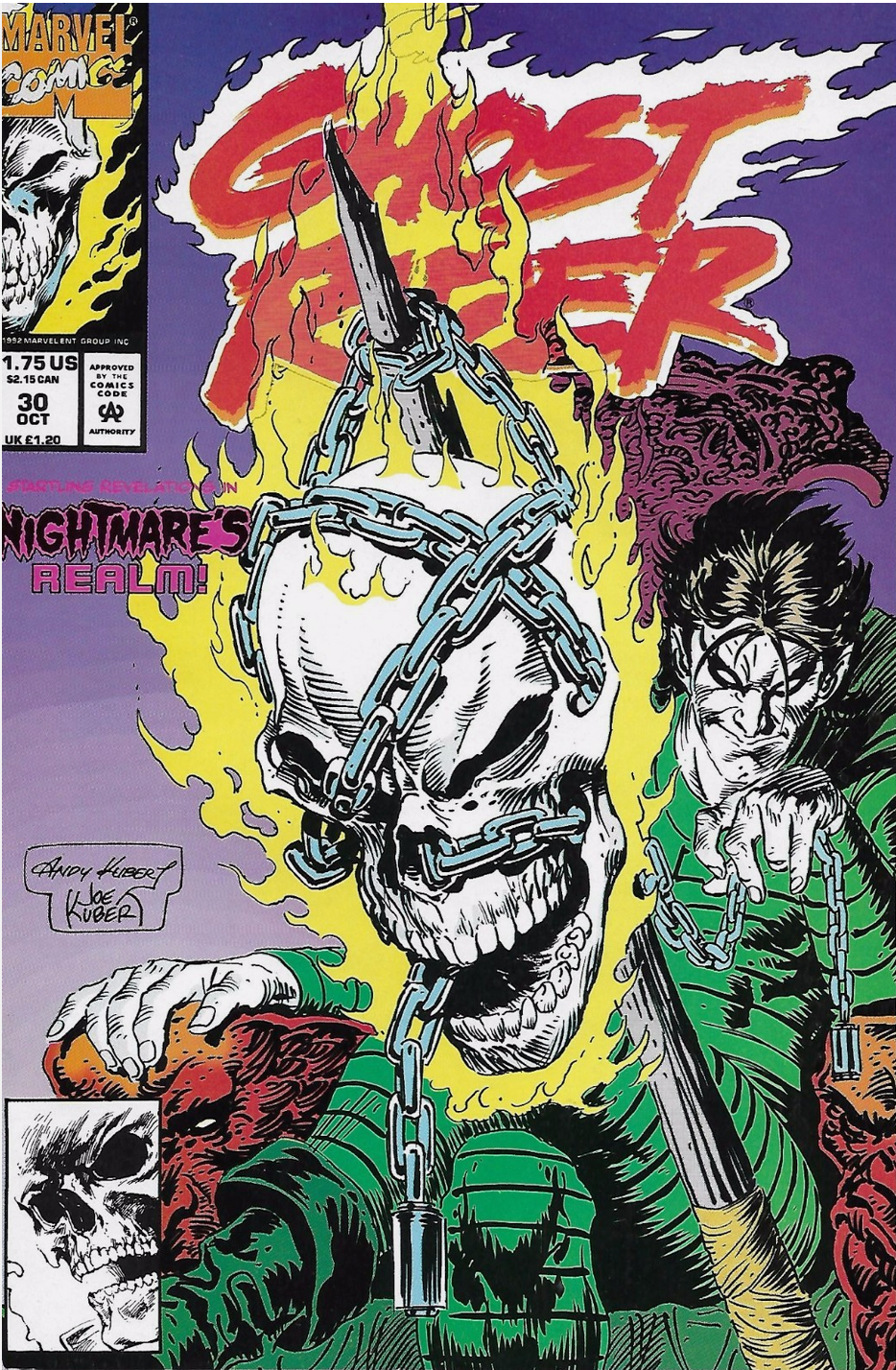 GHOST RIDER #30 1992