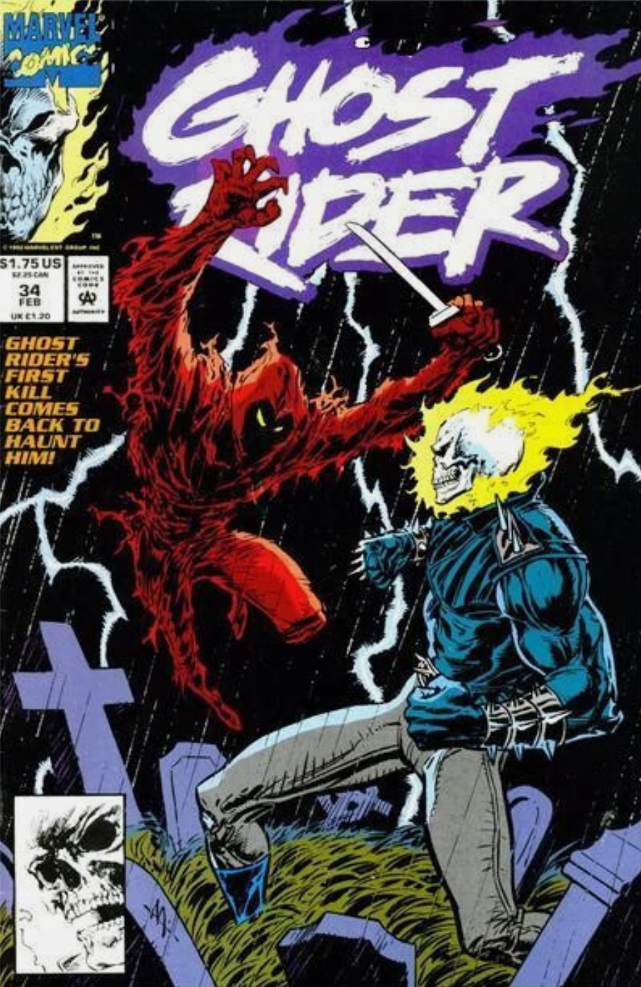 GHOST RIDER #34 1993