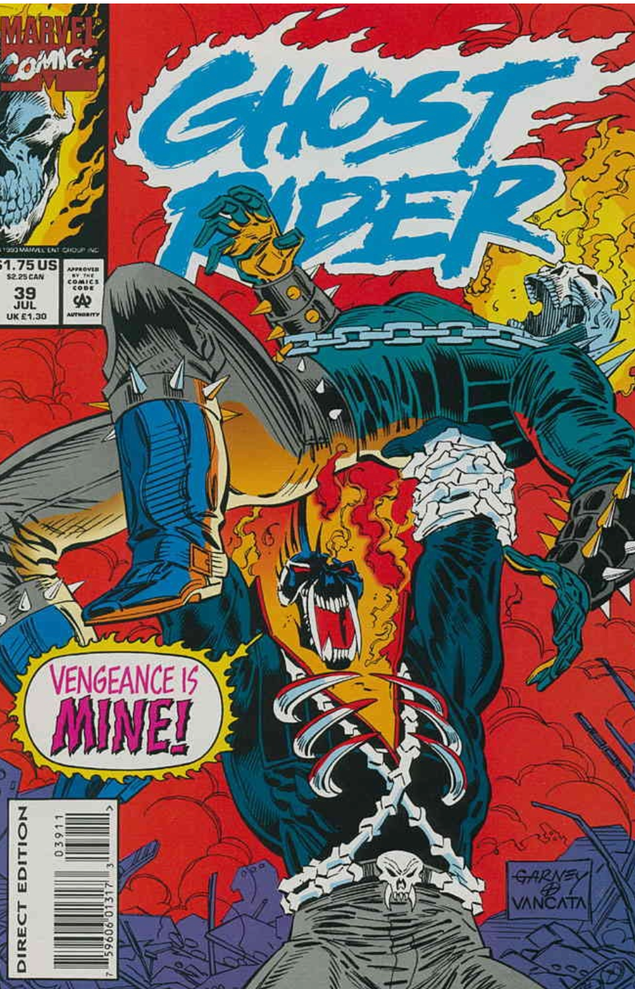 GHOST RIDER #39 1993