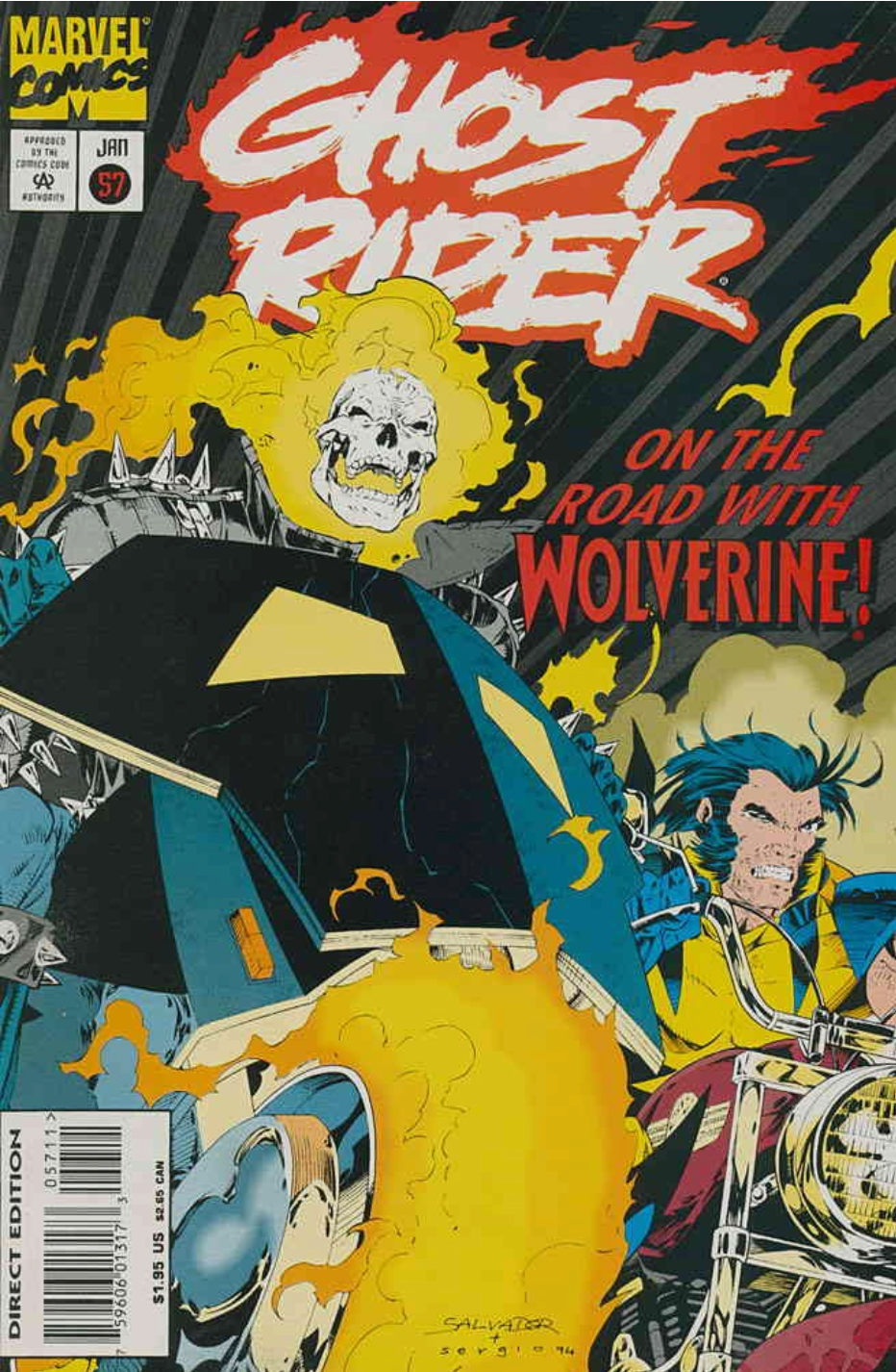 GHOST RIDER #57 1995