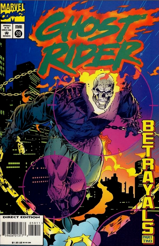 GHOST RIDER #59 1995 Ghost Rider MARVEL COMCS
