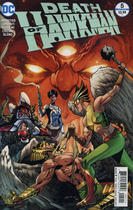DEATH OF HAWKMAN #5 2017 Hawkman DC COMICS