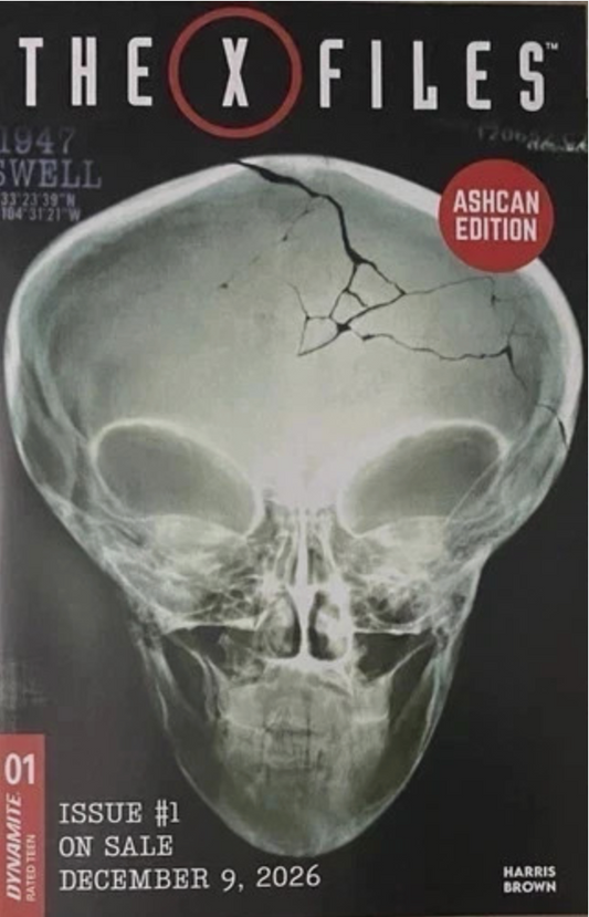 10/14/2026 THE X-FILES #1 ASHCAN PROMO EDITION 2026 X-Files DYNAMITE