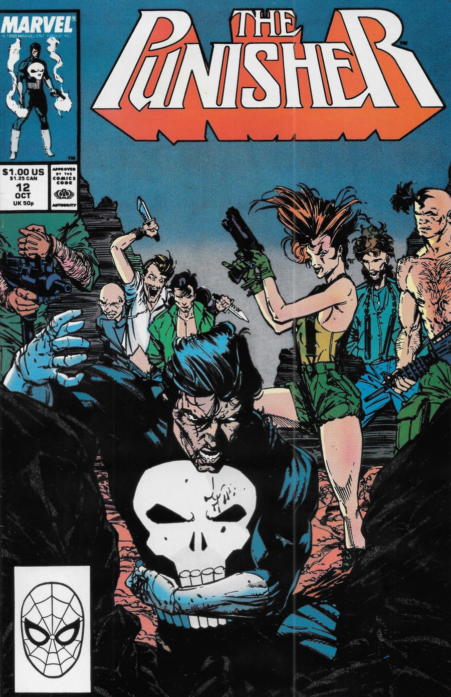 PUNISHER #12 1988 Punisher MARVEL COMICS