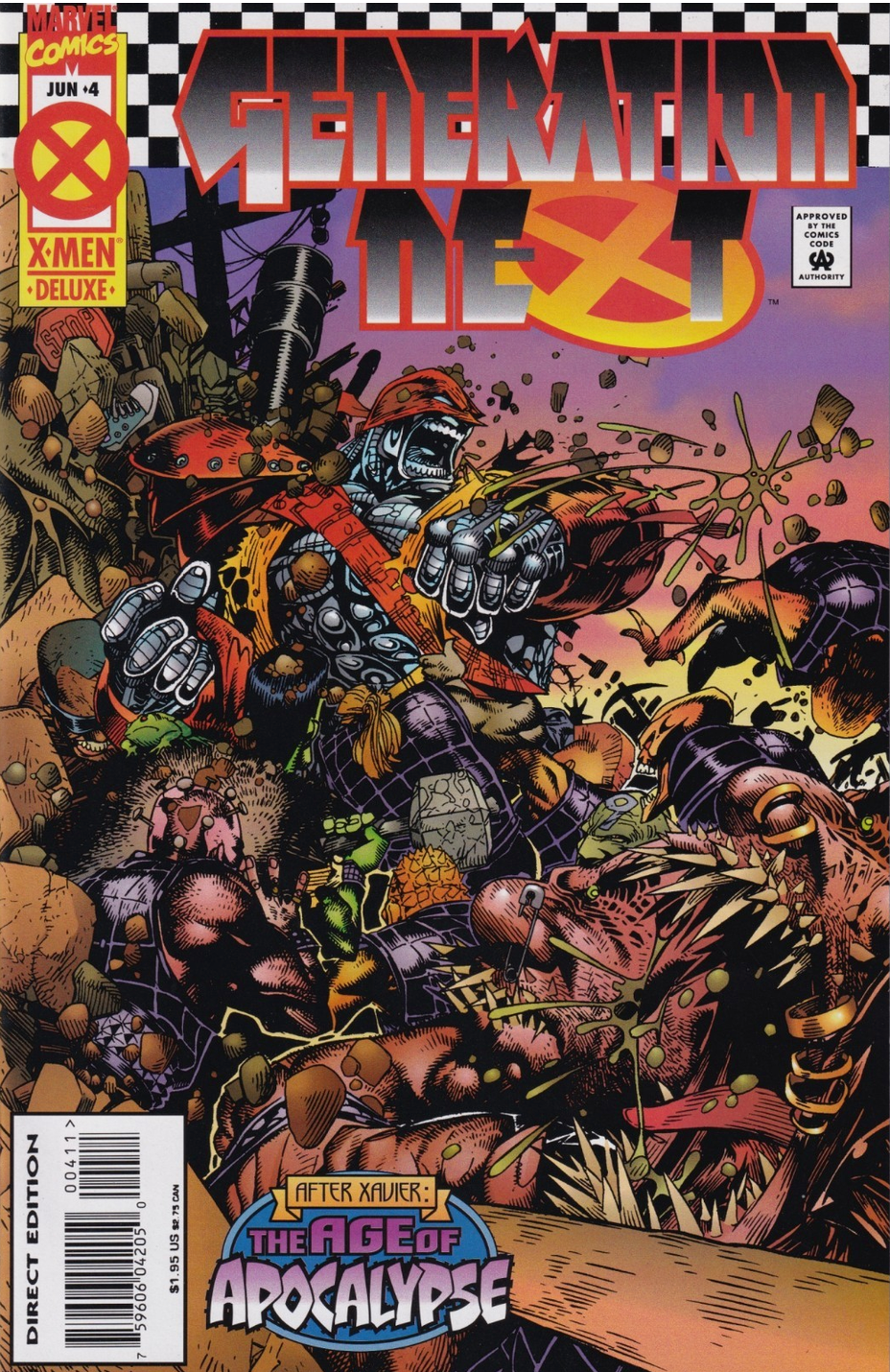 Generation Next #4 1995 MARVEL COMCS