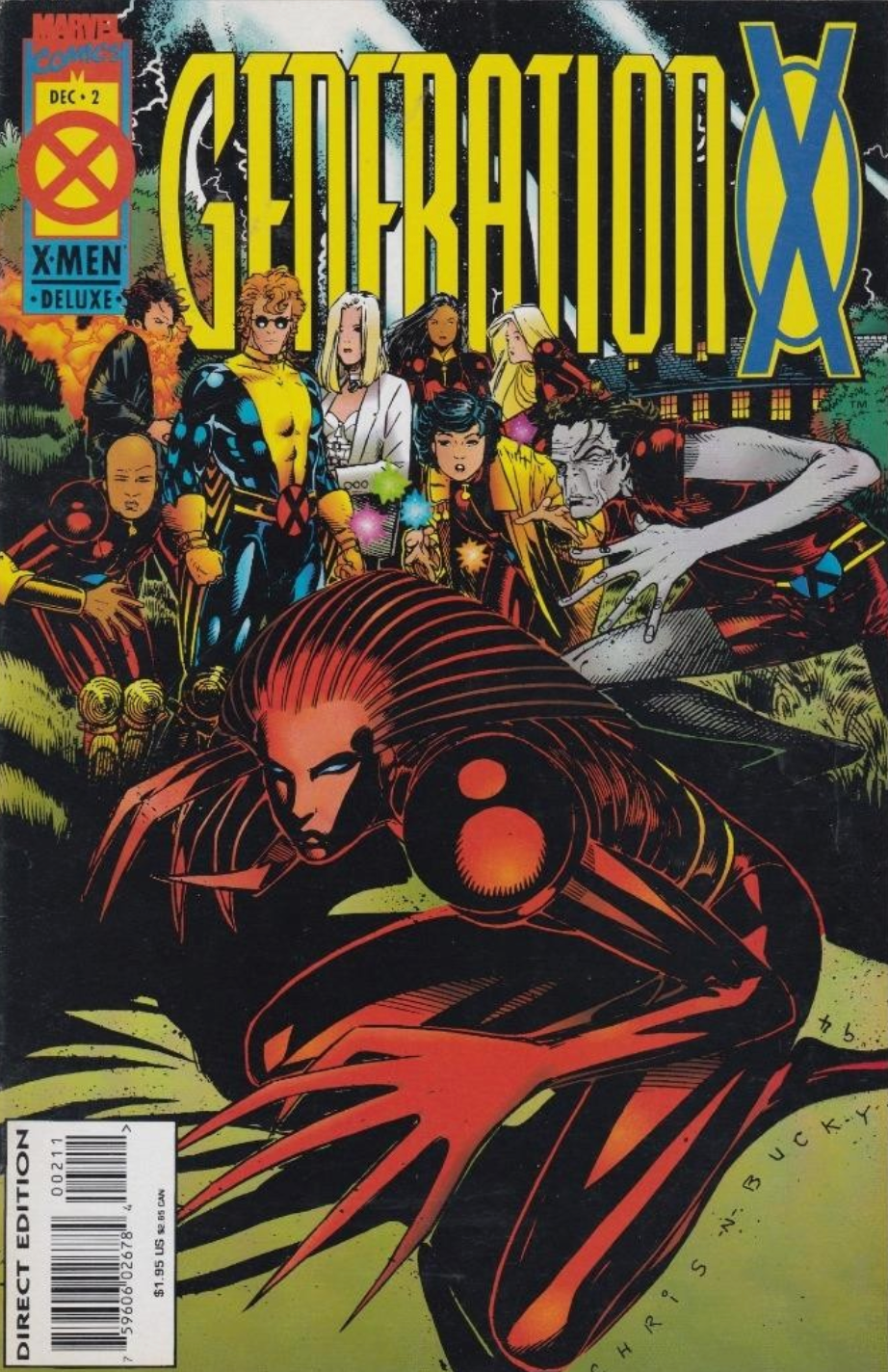 Generation X #2 1994 Generation X MARVEL COMCS