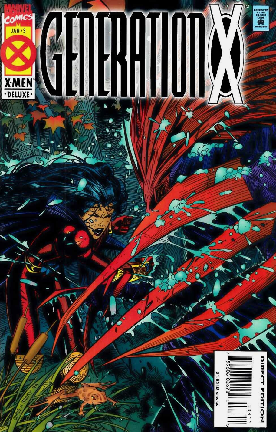Generation X #3 1995 Generation X MARVEL COMCS