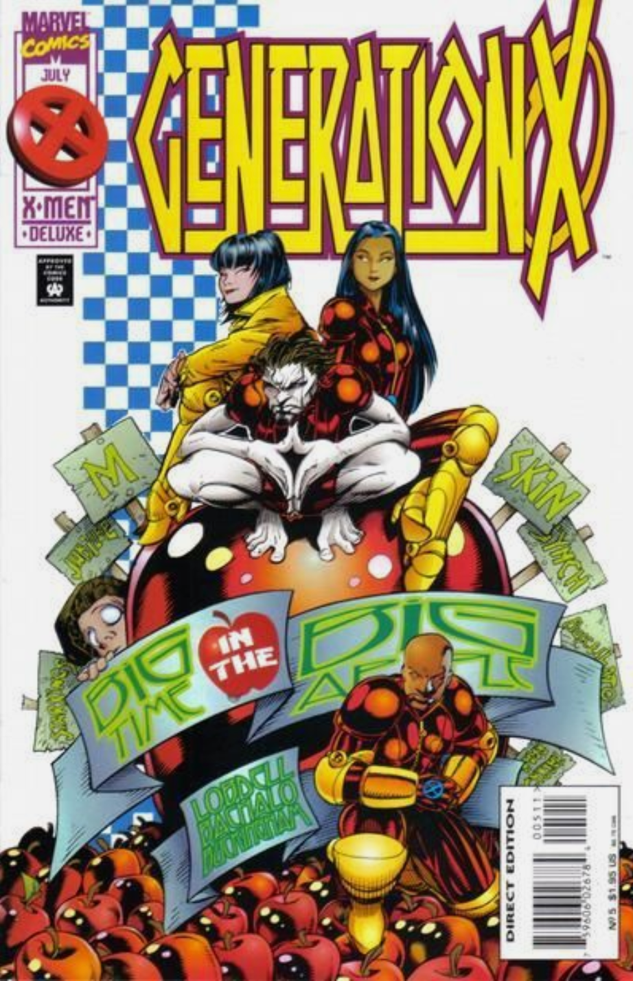 Generation X #5 1995 Generation X MARVEL COMCS