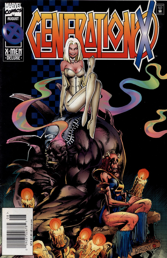 Generation X #6 1995 Newsstand Generation X MARVEL COMCS