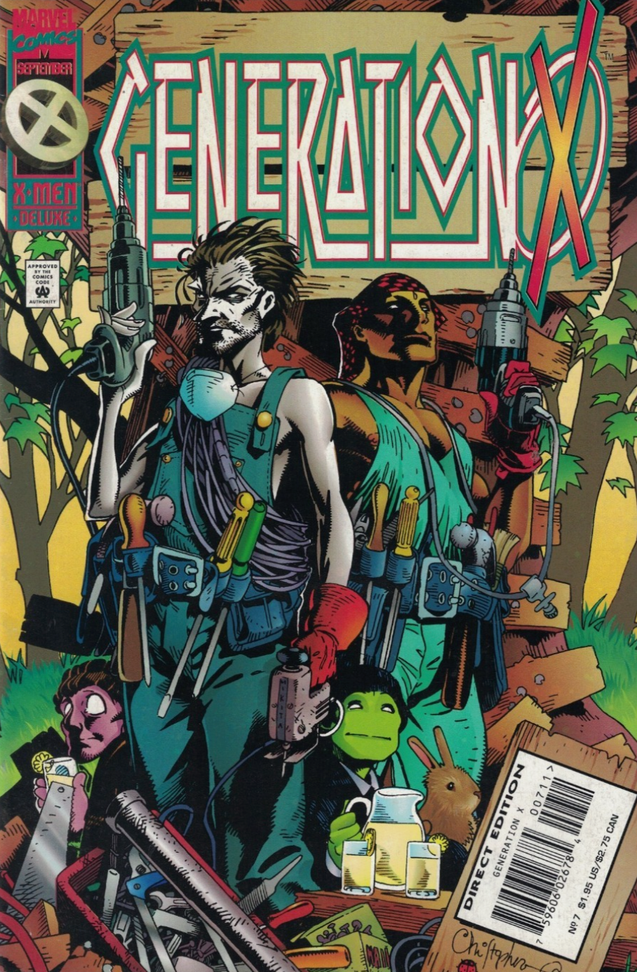 Generation X #7 1995 Generation X MARVEL COMCS