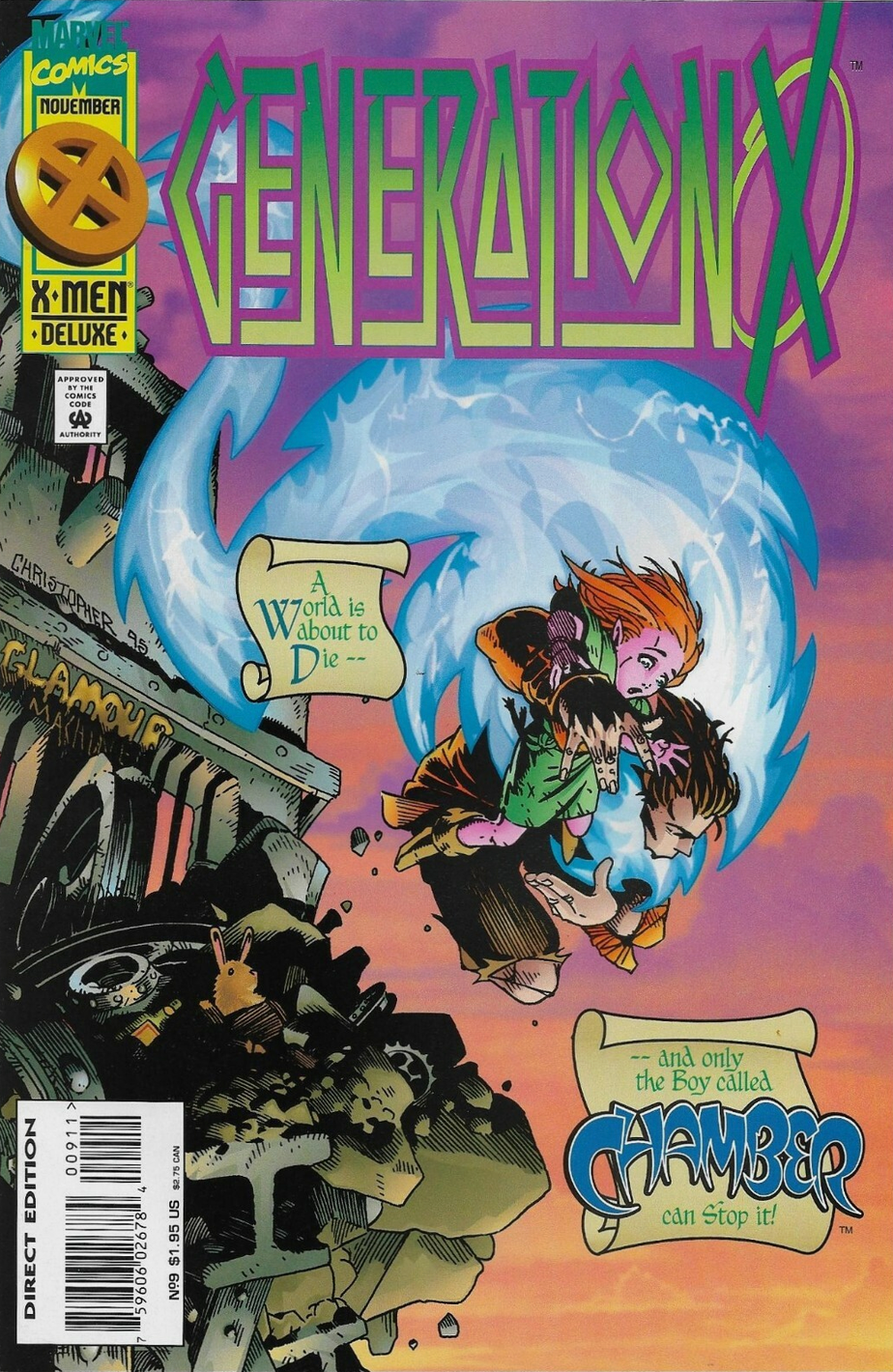 Generation X #9 1995 Generation X MARVEL COMCS