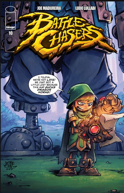 BATTLE CHASERS #10 CVR F SKOTTIE YOUNG (MR) 2023
