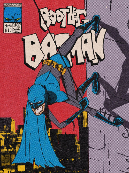BOOTLEG BATMAN Spider-Man ZUPERHERO COMICS
