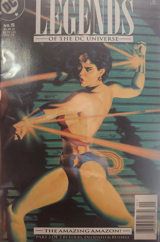 LEGENDS OF THE DC UNIVERSE #3 WONDER WOMAN 1998 NEWSSTAND Adventure Comics DC COMICS
