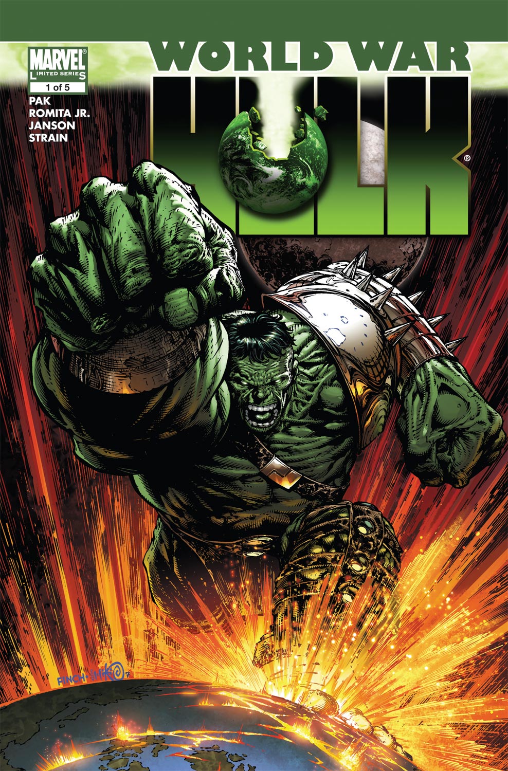 WORLD WAR HULK #1 2007 HULK MARVEL COMICS