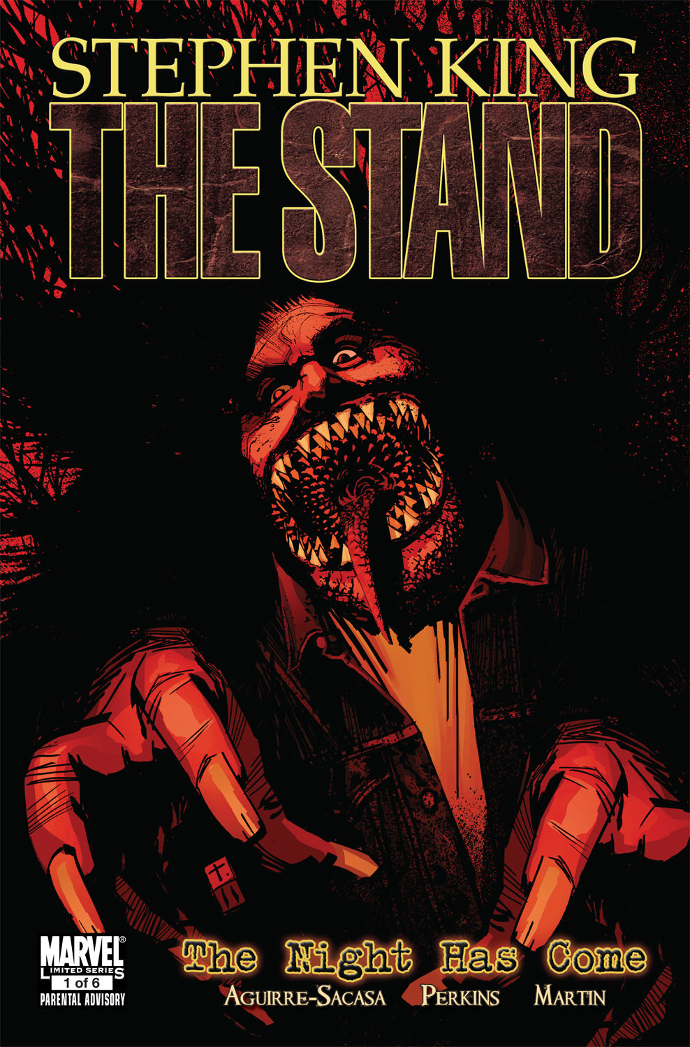STAND NIGHT HAS COME #1 (OF 6) 2011 The Stand MARVEL COMICS