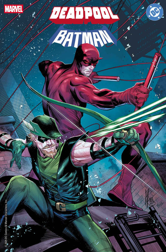 MARVEL DC DEADPOOL BATMAN #1 MARCO CHECCHETTO DAREDEVIL GREEN ARROW VARIANT 2025 Marvel