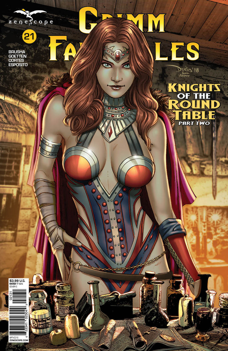 GRIMM FAIRY TALES #21 2018 Grimm Fairy Tales ZENESCOPE ENTERTAINMENT INC