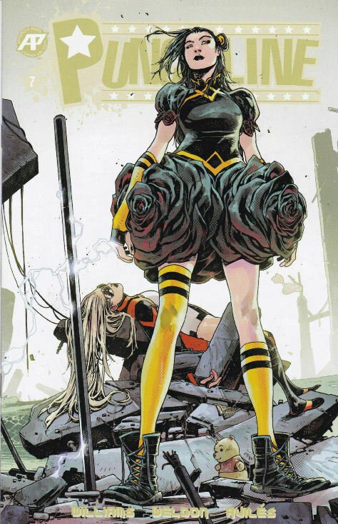 PUNCHLINE #7 MAIN CVR 2019 comic book ANTARCTIC PRESS