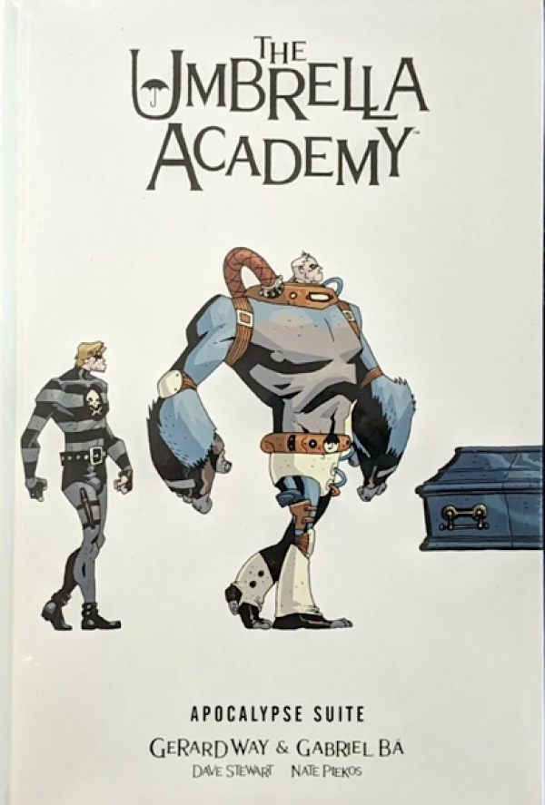 UMBRELLA ACADEMY APOCALYPSE SUITE RETAILER APPRECIATION ONE PER STORE HC Umbrella Academy MARVEL COMICS