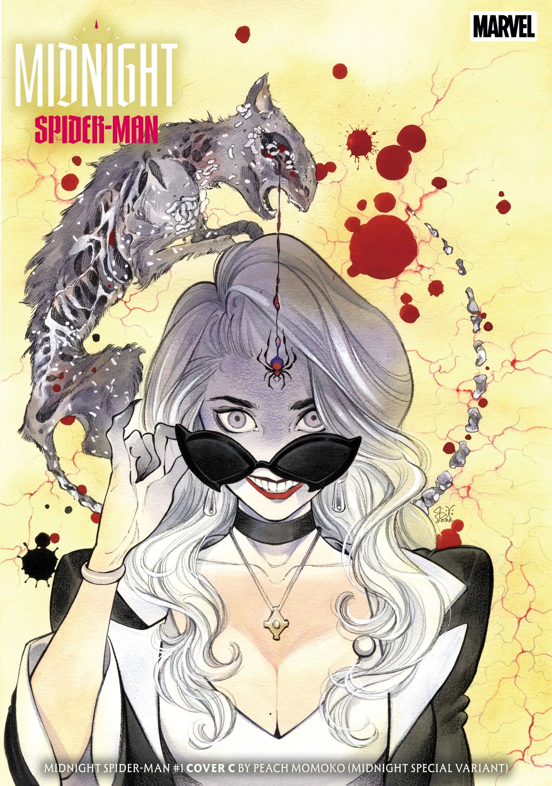 10/07/2026 MIDNIGHT SPIDER-MAN #1 MOMOKO MIDNIGHT SPECIAL VARIANT MARVEL