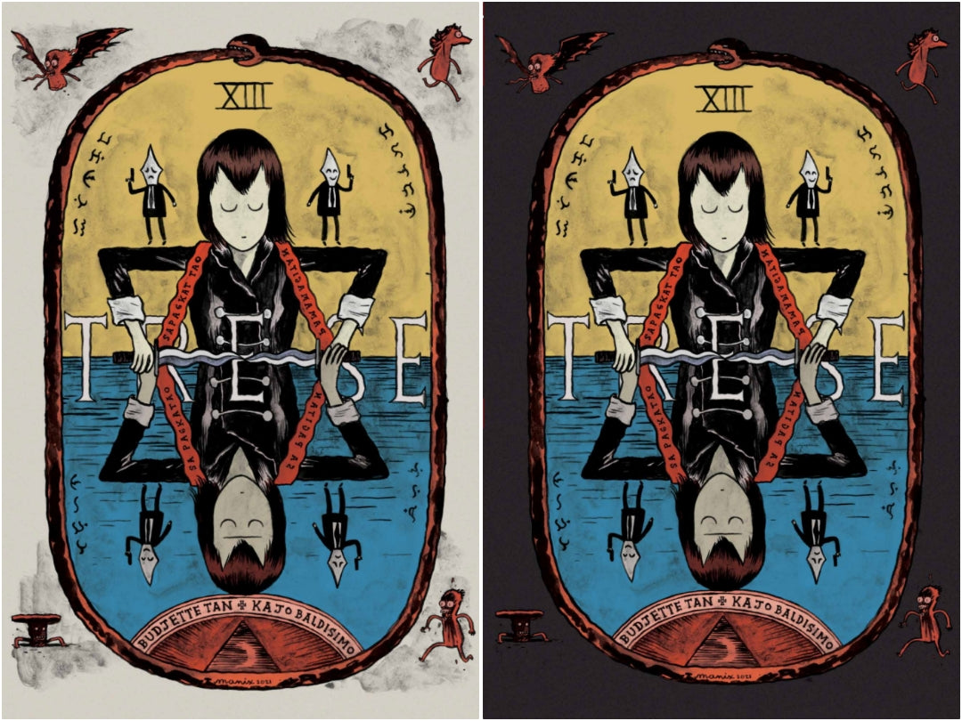 TRESE VOL 03 GRAPHIC NOVEL MANIX ABRERA WHITE & BLACK VARIANT SET OF 2 2021 GRAPHIC NOVEL ABLAZE, LLC   