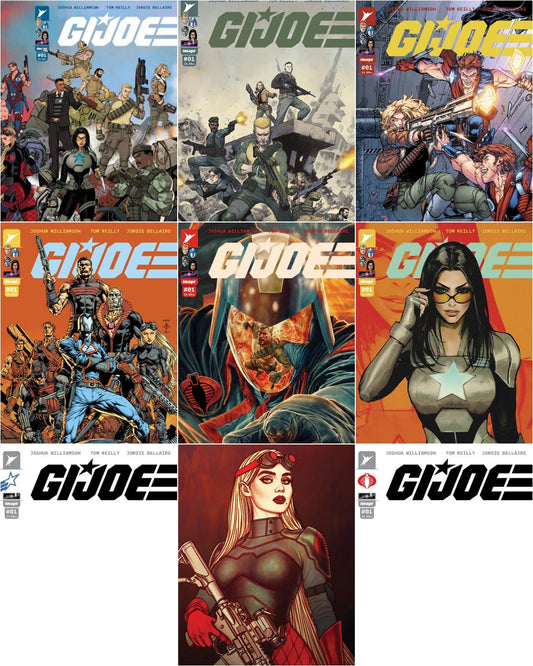 11/13/2024 GI JOE (2024) #1 9 COVER SET  IMAGE COMICS   