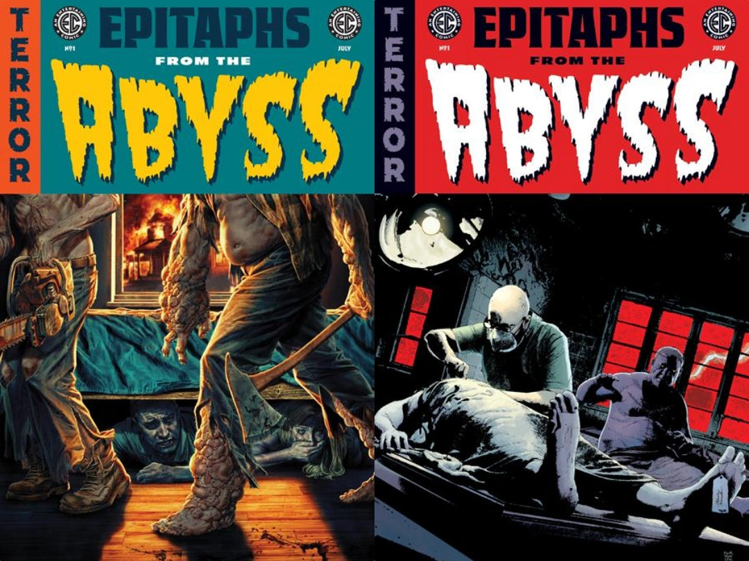 EC EPITAPHS FROM THE ABYSS #1 CVR A & B SET 2024  ONI PRESS INC.   