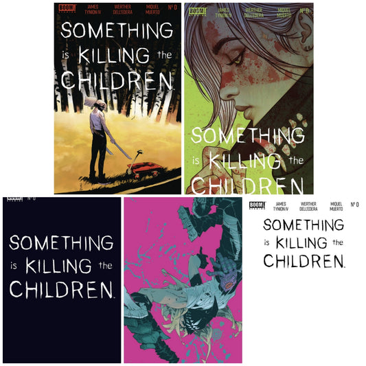 11/06/2024 SOMETHING IS KILLING THE CHILDREN #0 SET OF 5 COVERS  BOOM! STUDIOS   