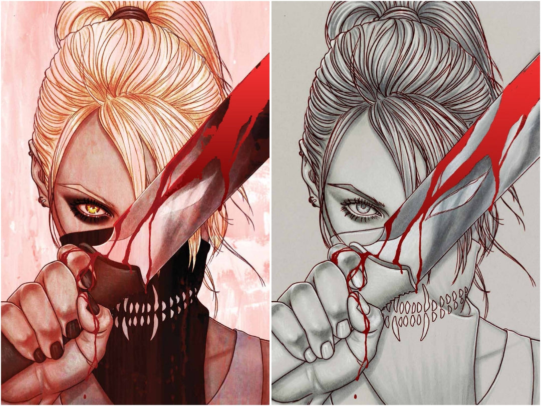 SOMETHING IS KILLING THE CHILDREN ARCHIVE EDITION #1 SSCO FRISON BLOOD FOIL VARIANT SET 2025 Something is Killing the Children BOOM! STUDIOS
