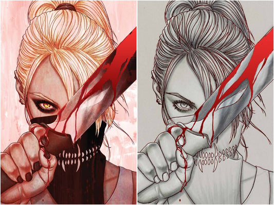 SOMETHING IS KILLING THE CHILDREN ARCHIVE EDITION #1 SSCO FRISON BLOOD FOIL VARIANT SET 2025 Something is Killing the Children BOOM! STUDIOS