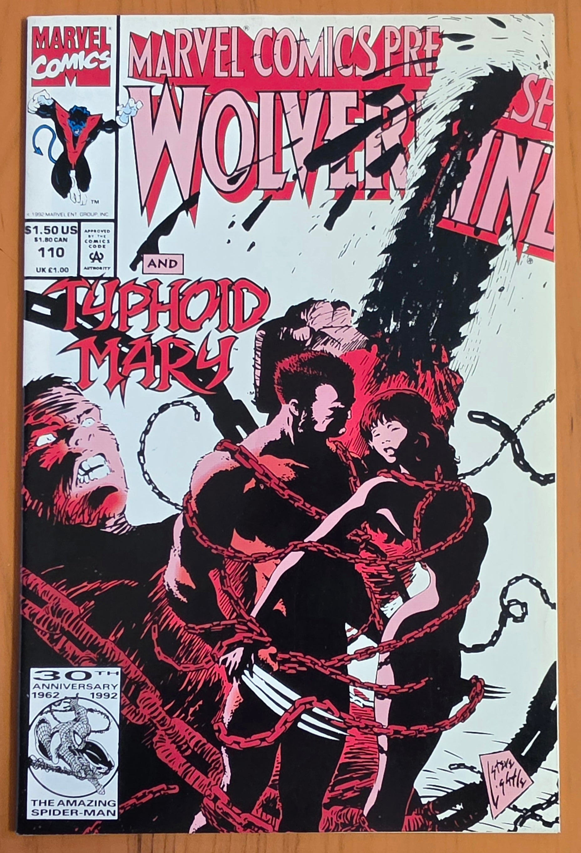 MARVEL COMICS PRESENTS #110 1992 SAM KIETH STEVE LIGHTLE [J02] Marvel Comics Presents MARVEL COMICS
