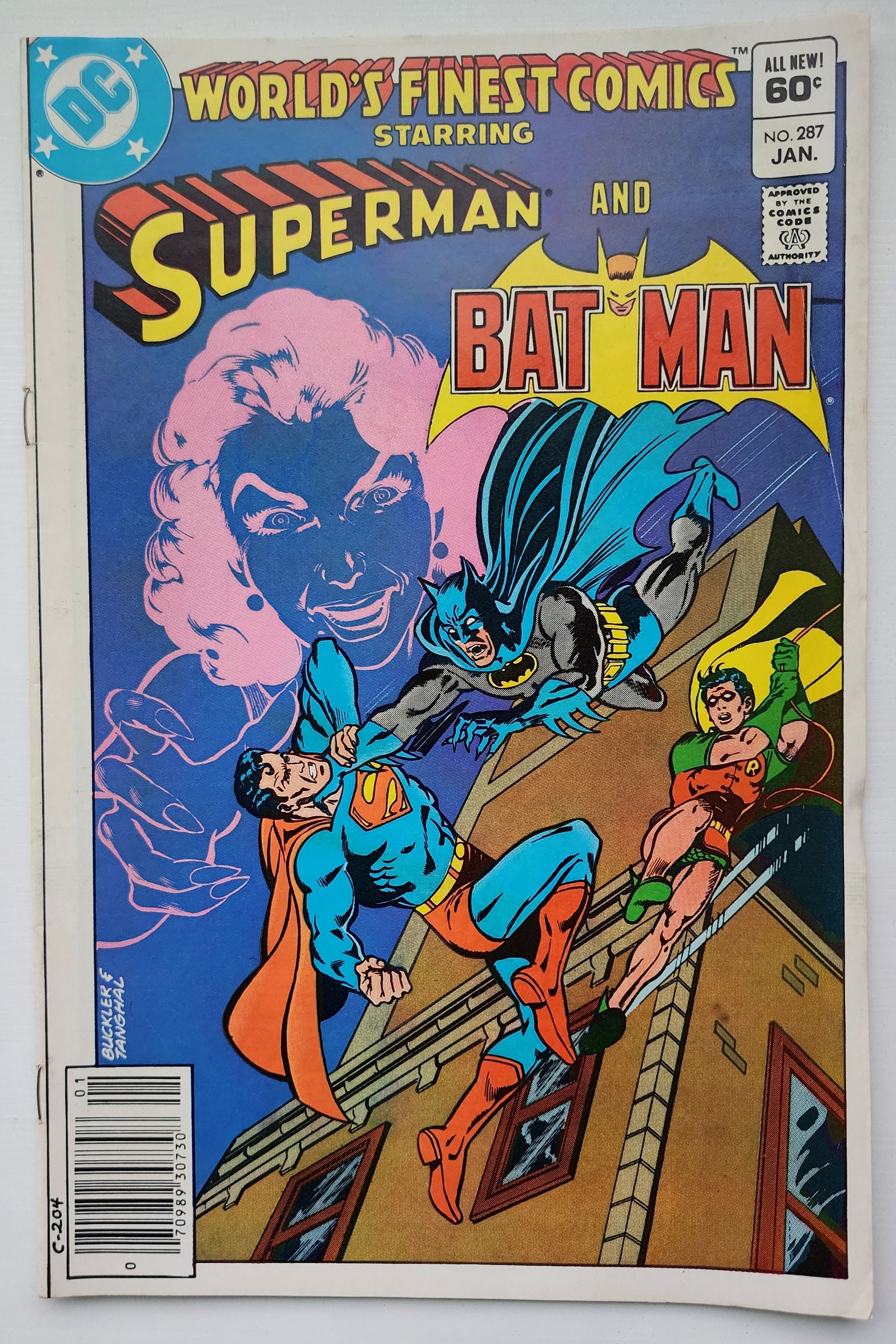 WORLDS FINEST #287 1983 NEWSSTAND Worlds Finest DC Comics