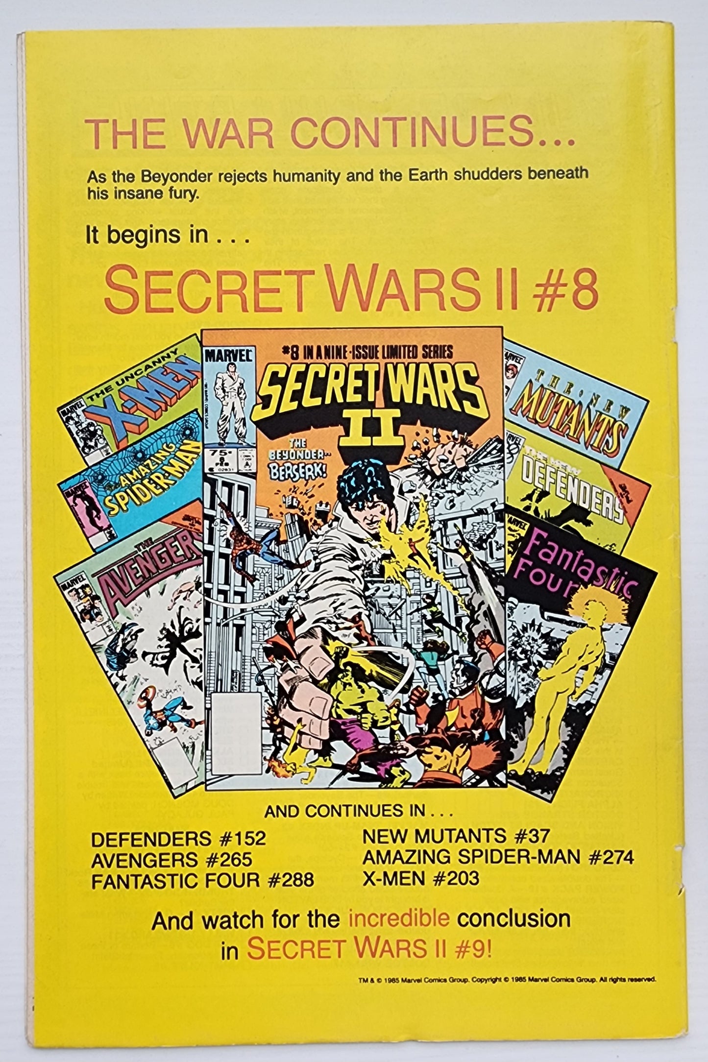 THOR #364 NEWSSTAND 1986 Thor MARVEL COMICS