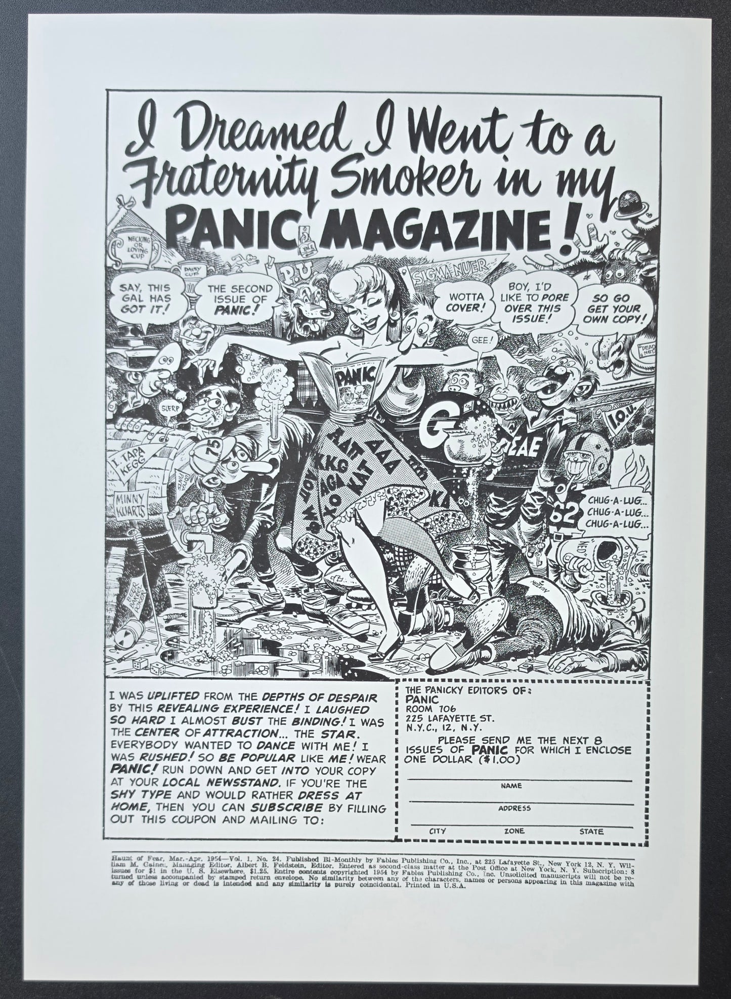 HAUNT OF FEAR #24 PRINT EC Comics EC Comics