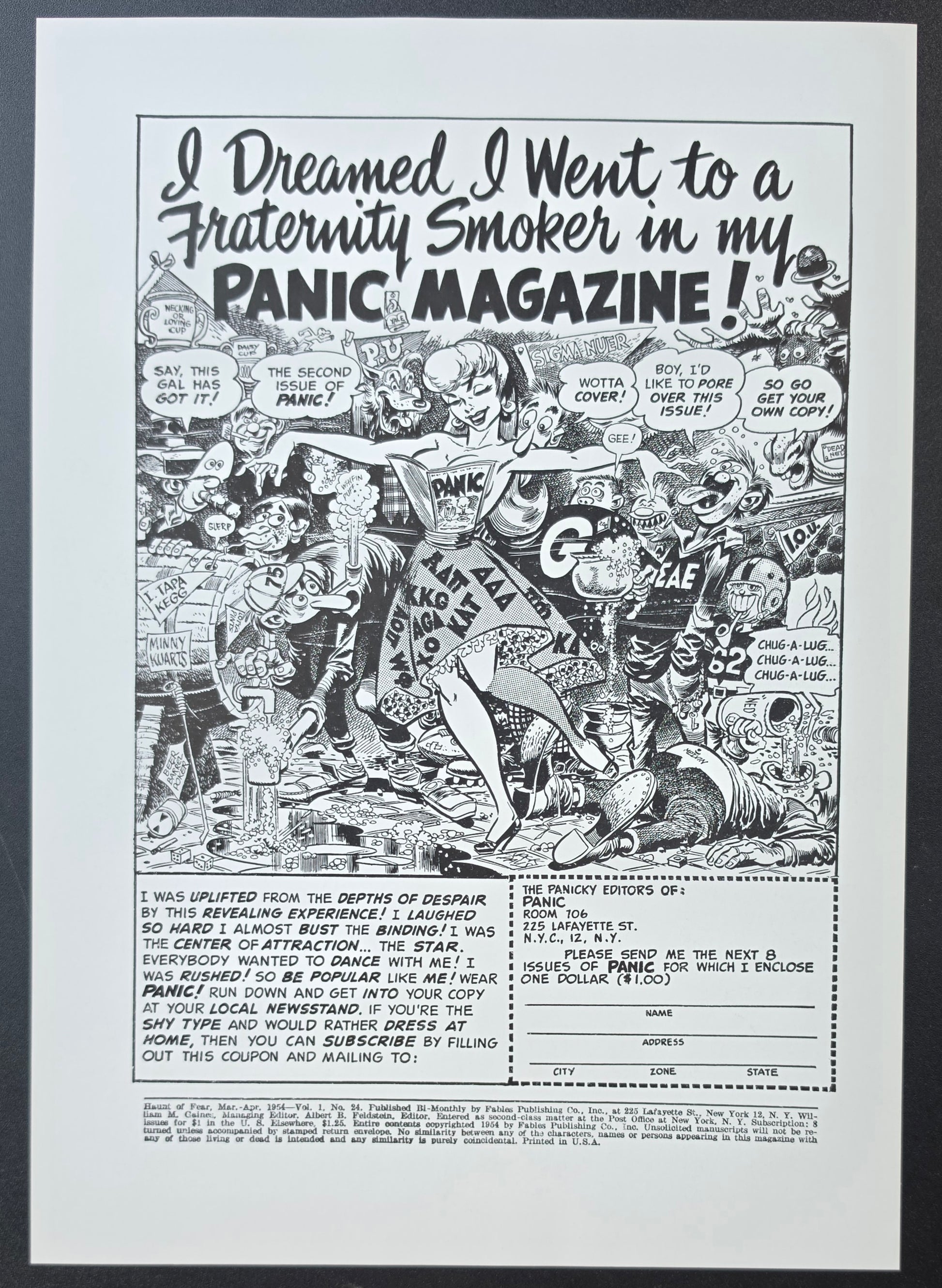 HAUNT OF FEAR #24 PRINT EC Comics EC Comics