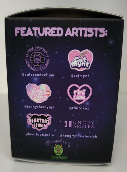 BET BLIND BOX TOY 1ST EDITION RINICAKEZ DOLLYPACA GITD DESIGNERCON EXCLUSIVE 2025 BET