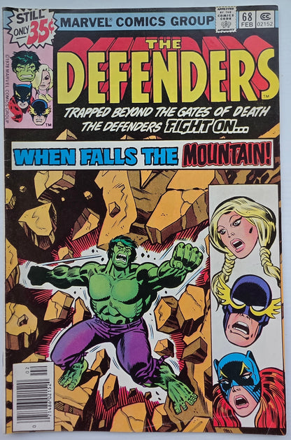 DEFENDERS #68 1979 [I02] Defenders MARVEL COMICS